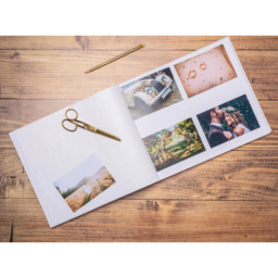 Exacompta White Photo Album 60 Sheets 300 Photos - Size: 4.7 x 30.3 x 32.8cm - Wilko - thumbnail 3