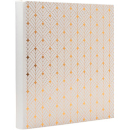 Exacompta White Photo Album 60 Sheets 300 Photos - Size: 4.7 x 30.3 x 32.8cm - Wilko - thumbnail 1