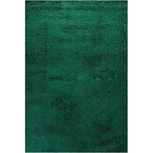 Desire Rugs Oxford Emerald Plain Shaggy Rug 120 x 170cm - Wilko - image 1