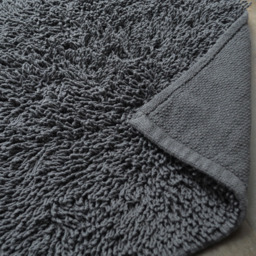 Allure Bath Fashions Charcoal Grey Tumble Twist Bath Mat 55 x 90cm - Wilko - thumbnail 3