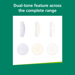 Sylvania SylCircle LED Medium Dual Tone 18W Ceiling Light - Size: 9.6 x 33 x 33cm - White - Wilko - thumbnail 7