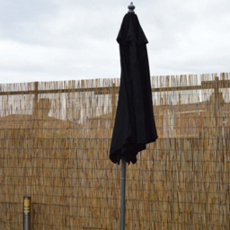 Marco Paul Black Garden Umbrella Parasol 2m - Wilko - thumbnail 6