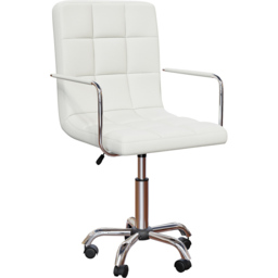 VIDA DESIGNS Calbo White Office Chair - Wilko - thumbnail 3