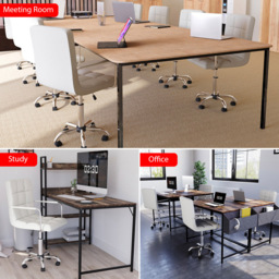 VIDA DESIGNS Calbo White Office Chair - Wilko - thumbnail 5