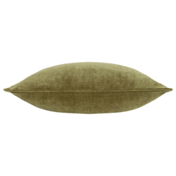 Yard Olive Heavy Chenille Reversible Cushion - Size: 50 x 50 cm - Green - Yard Living - Wilko - thumbnail 3