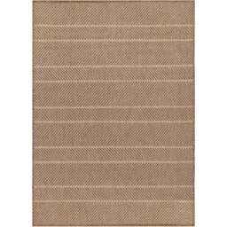 Yard Pentle Natural Jute Effect Indoor and Outdoor Rug 120 x 120cm - Cream - Wilko - thumbnail 1