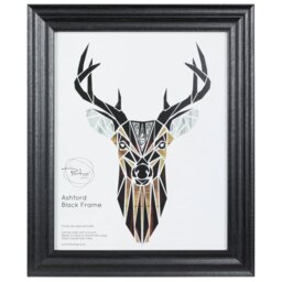 The Port. Co Gallery Ashford Black Photo Frame A4 - Wilko