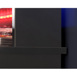 Flair Power X Colour Changing LED Gaming Desk Black - Size: 160 x 72 x 91.1cm - Wilko - thumbnail 4