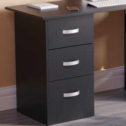 Vida Designs Mason Computer Desk Black - Size: 72 x 120 x 49cm - Wilko - thumbnail 5