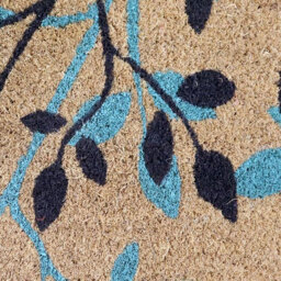 Coco & Coir Shadow Leaves Coir Door Mat 45 x 75cm - n/a - Coco & Coir ® - Wilko - thumbnail 5