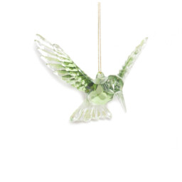 Ombre Green Hummingbird Hanging Decoration - Amber Charm - Wilko - thumbnail 3