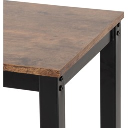Seconique Athens Acacia Effect 2 Seater Bar Table and Chairs Set - Brown - Wilko - thumbnail 7