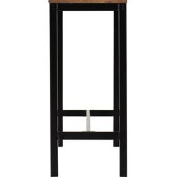Seconique Athens Acacia Effect 2 Seater Bar Table and Chairs Set - Brown - Wilko - thumbnail 6