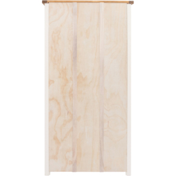Tropea 5 Shelf Off White Bookcase - Wilko - thumbnail 5