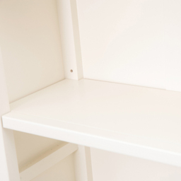Tropea 5 Shelf Off White Bookcase - Wilko - thumbnail 7
