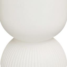 Premier Housewares White Fia Ceramic Planter Medium - Size: 15 x 15 x 20cm - Wilko - thumbnail 7
