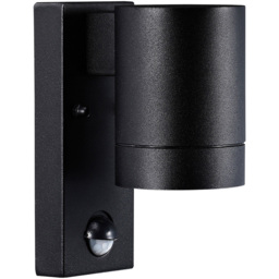 Nordlux Tin Maxi Black Sensor Wall Light - Size: 16 x 7.6 x 16cm - Wilko - thumbnail 1