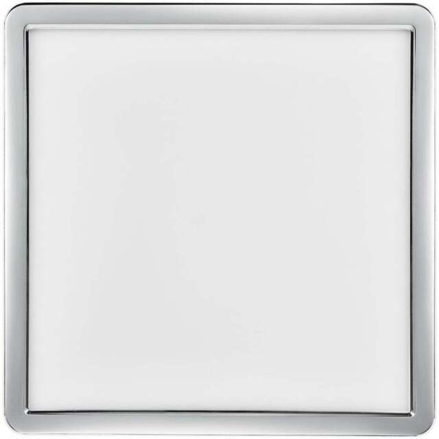 Nordlux Oja 29 Square Chrome Ceiling Light - Size: 2.5 x 30 x 2.5cm - Silver - Wilko - image 1