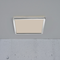 Nordlux Oja 29 Square Chrome Ceiling Light - Size: 2.5 x 30 x 2.5cm - Silver - Wilko - thumbnail 3