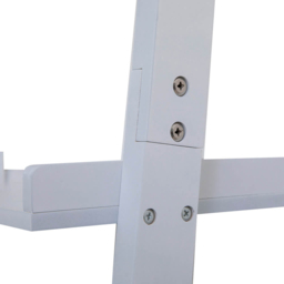 Home Source 5 Shelf White Ladder Storage Unit - Size: 189 x 61 x 36cm - Wilko - thumbnail 5