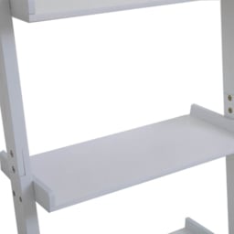 Home Source 5 Shelf White Ladder Storage Unit - Size: 189 x 61 x 36cm - Wilko - thumbnail 4