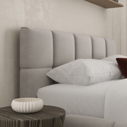 DS Living Ovella Single Pebble Cubed Bed Frame - Grey - Wilko - thumbnail 3