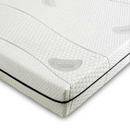 Sareer Matrah Small Double Memory Foam Mattress - White - Wilko - thumbnail 3