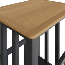 FWStyle Taberno Graphite Blue Magazine Table - Wilko - thumbnail 4