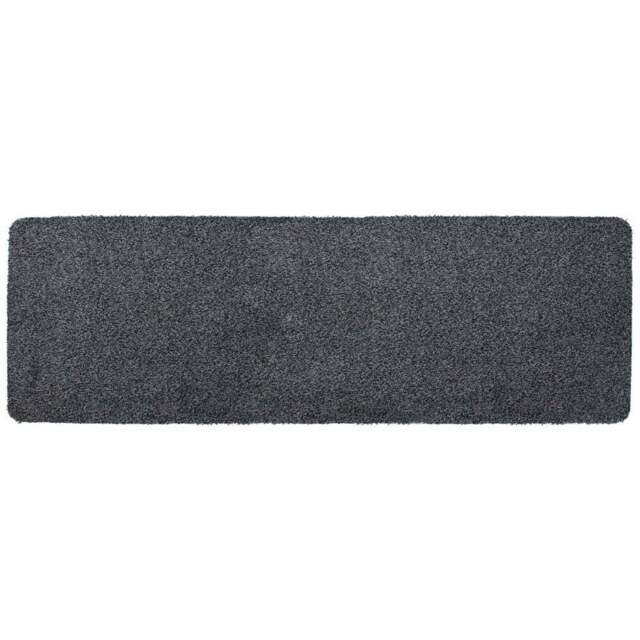 JVL Tanami Charcoal Barrier Runner 50 x 150cm - Grey - JVL Homewares - Wilko - image 1