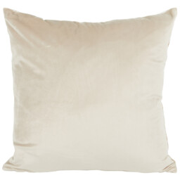 Luna Geo Velvet Cushion - Ivory - Wilko - thumbnail 3