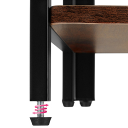 tectake Castlebar 5 Shelf Industrial Dark Wood Corner Shelving Unit - Brown - Wilko - thumbnail 7
