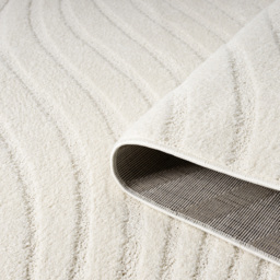 Desire Rugs Aya Cream Embossed Waves Rug 160 x 230cm - Wilko - thumbnail 5