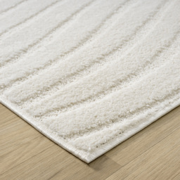 Desire Rugs Aya Cream Embossed Waves Rug 160 x 230cm - Wilko - thumbnail 7