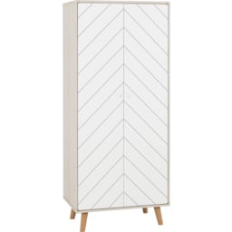 Seconique Dixie Dusty Grey and White 3 Piece Bedroom Furniture Set - Wilko - thumbnail 4
