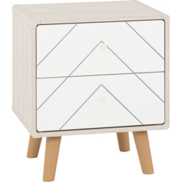 Seconique Dixie Dusty Grey and White 3 Piece Bedroom Furniture Set - Wilko - thumbnail 6