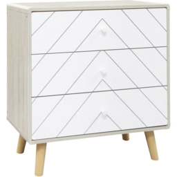 Seconique Dixie Dusty Grey and White 3 Piece Bedroom Furniture Set - Wilko - thumbnail 5