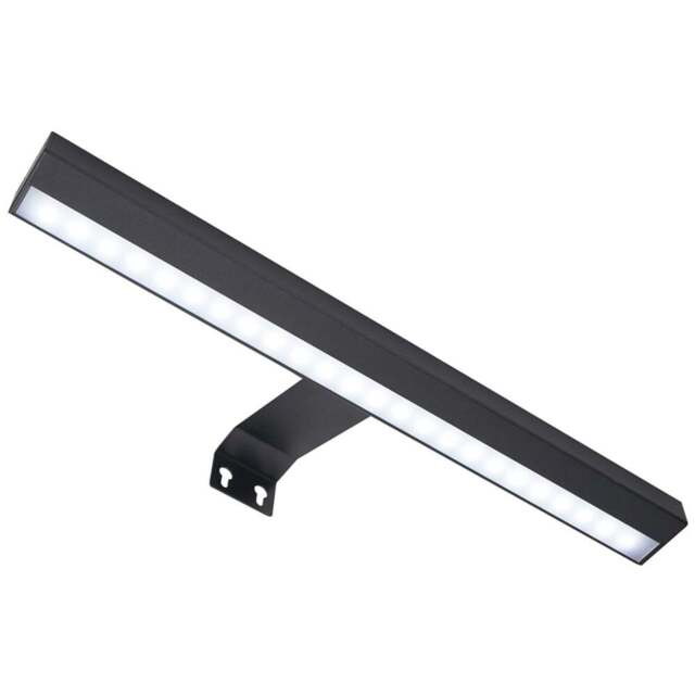 ValueLights Ryle Matte Black LED Wall Light 2 Pack - Wilko - image 1