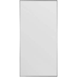 The Artus Silver Aluminium Wall Mirror 200 x 100cm - MirrorOutlet - Wilko