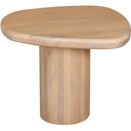 IH Design Ajmer Solid Wood Side Table - Size: 48 x 60 x 55cm - Brown - Wilko - thumbnail 3