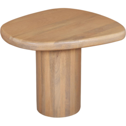 IH Design Ajmer Solid Wood Side Table - Size: 48 x 60 x 55cm - Brown - Wilko - thumbnail 4