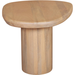 IH Design Ajmer Solid Wood Side Table - Size: 48 x 60 x 55cm - Brown - Wilko - thumbnail 5