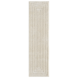 Desire Rugs Isabella Cream Embossed Geometric Rectangle Rug 80 x 150cm - Wilko - thumbnail 7
