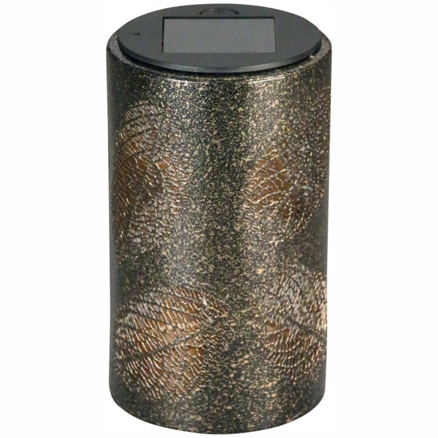 Luxform LED Solar Leaf Table Lantern - Size: 9.5 x 9.5 x 15.5cm - Multi - Wilko - image 1