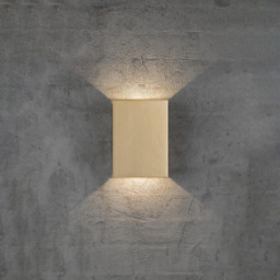 Nordlux Fold 15 Brass Magnetic Shade Garden Wall Light - Size: 21 x 15 x 4.5cm - Wilko - thumbnail 3