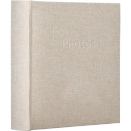 Single Linen Slip In 200 Photo Album in Assorted styles - Size: 6 x 4 Inch - Wilko - thumbnail 4