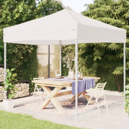 vidaXL 3 x 3m White Foldable Party Tent - Wilko - thumbnail 1