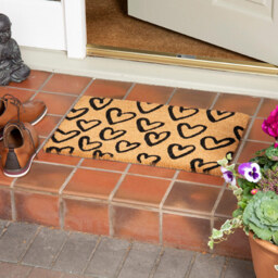 Esselle Home Astley Natural Coir Doormat 40 x 60cm - Brown - Wilko - thumbnail 5