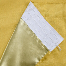 Velosso Westwood Ochre Curtains 168 x 137cm - Size: W 168 x D 137cm - Yellow - Wilko - thumbnail 4