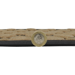 JVL Droplet Vienna Scraper Doormat 45 x 75cm - Brown - JVL Homewares - Wilko - thumbnail 7