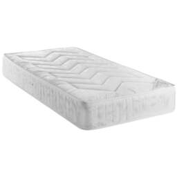 Julian Bowen Single Bonnel Spring Semi Orthopaedic Mattress - White - Wilko - thumbnail 1